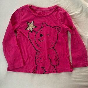 GAP kids bear long sleeve shirt